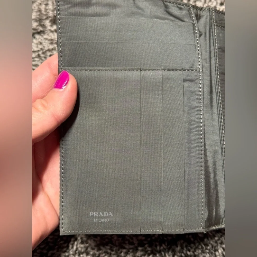Prada mens Sport Nylon wallet